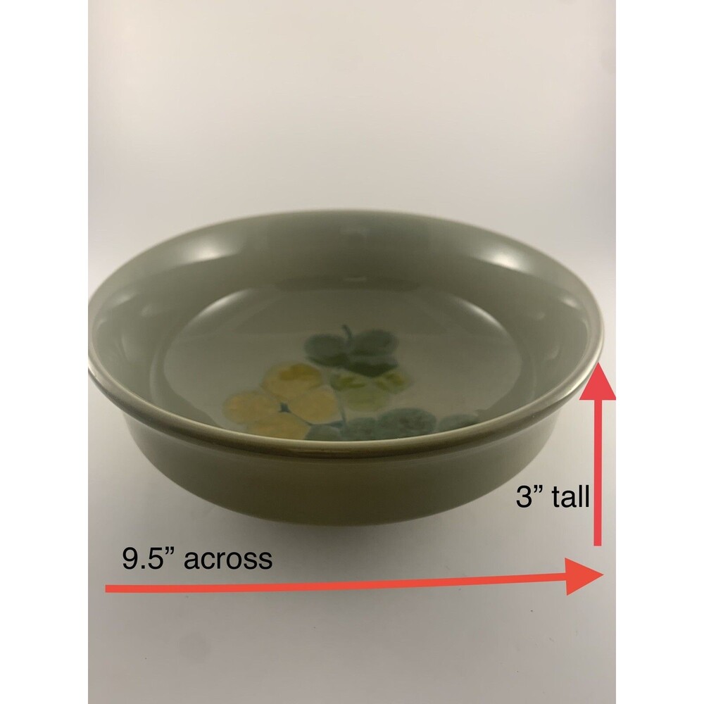 Franciscan Earthenware Pebble Beach 9.5" vegetable bowl, Vintage 60s-70s